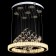 Svetlnik Cascade "Asfeya" 6xled chrome 50x50x65cm Bayerlux