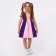 Carnival set "Honey Princess", height 104–110 cm