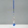 Suspension from the evil eye Metal "Elephant in Popon with bells" 21 cm