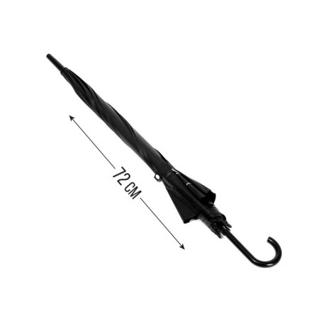 Umbrella - cane semiautomatic device "Moscow", black color, 8 knitting needles, r = 45 cm-4
