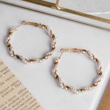 Ring earrings 