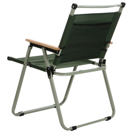 Folding chair 55 x 50 x 78 cm, up to 120 kg, green color-8