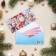 Money envelope "Happy New Year!" Clock, 17 x 8 cm