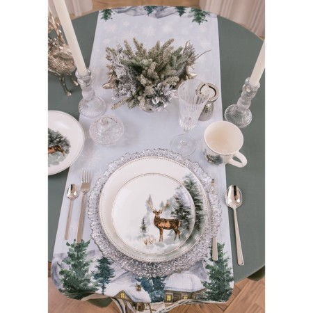 New Year's SALATOR "Winter Forest", 20.2 × 3.6 cm, 650 ml, white color-5