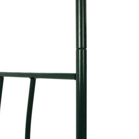 Sadovaya arch, collapsible, 240 × 125 × 36.5 cm, metal, green, "wave"-3