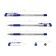 Ballic handle Erich Krause Ultra-30, node-bela 0.7 mm, ink blue, rubber emphasis, letter line 2000 meters, 1 piece