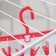 Sushilka for linen suspension shade, 8 clothespins, 29 cm, color mix