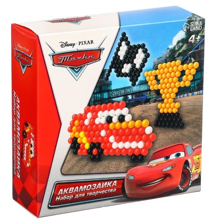 Aquamosaic "Lightning and Cup", cars-1