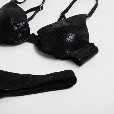 Swimsuit female separate minku color black, size 46-7