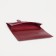 Women's wallet on the button, red color