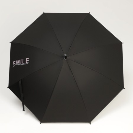 Umbrella - semi -automatic cane "Smile", 8 knitting needles, r = 47 cm, MIX drawing-10
