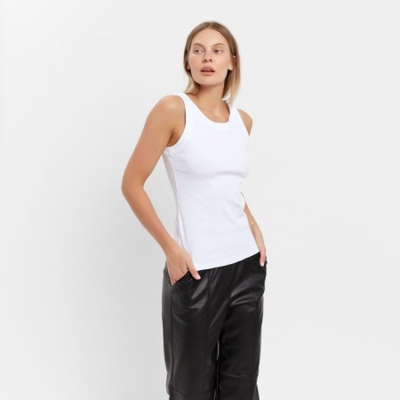 T -shirt female, white color, size S (42)-1