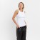 T -shirt female, white color, size S (42)