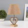 A desktop lamp with a photo frame 9.5x8.5cm (acrylic on magnets) 20x20x35cm