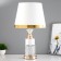 Highlight lamp with backlight "Muse" 1x60W E27 gold 28x28x45 cm Risalux