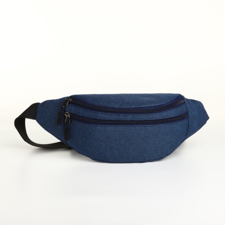 Waist bag, 33*9*14 cm, lightning department, 3 n/pocket, blue-2