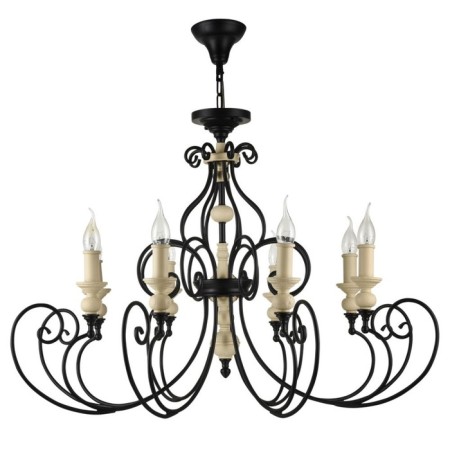 Maytoni H631-PL-08-B, 8KHE14, 60W, 88x88x157 cm, black color-1