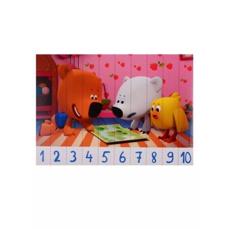 Mathematical puzzles "Mi-Mi-Mim", blue envelope-1