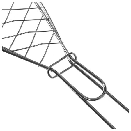 Grill grill for fish Maclay, 30x12 cm, chrome steel, for barbecue-11