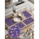A set of napkins for setting the Samain table, rectangular, rounded edges, size 30x46 cm, 4 pcs