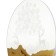 Bra "tree" LED 20W 4000k gold 24x24x4 cm