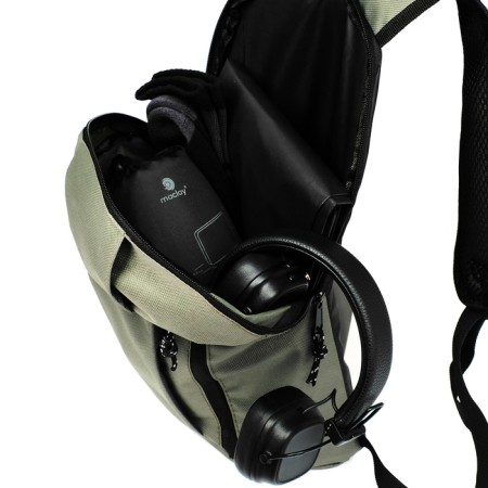 Tourist backpack Maclay, 10 liters, green-18