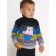 Knitted sweater for a boy, height 80 cm