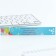 Ballic handle, blue paste, 0.7 mm, plastic housing "March 8"