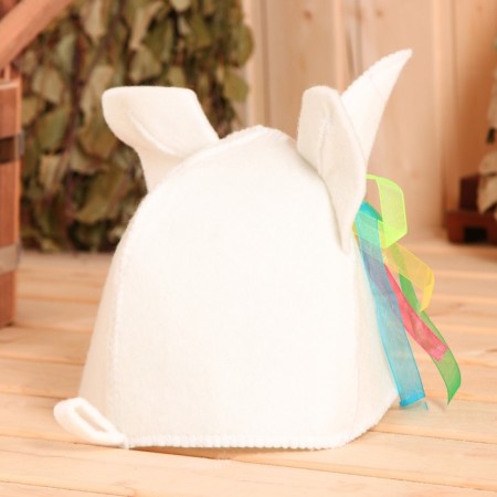 Model White Hat "Rainbow Unicorn"-1