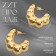 Roading Earrings "Trend" crumpled, clustard, color gold