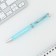 Metal pen "The most beautiful", blue paste 1.0 mm