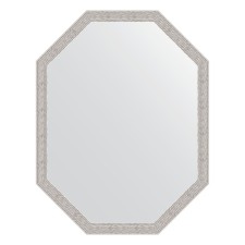 Mirror in the baguette frame, an aluminum wave is 46 mm, 68x88 cm