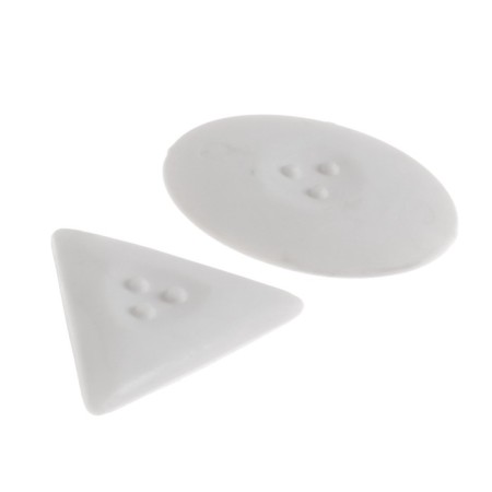 Set of Erasers 2 pieces of the beam "Geometry", thermoplastic rubber, mix-1