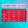 Carnival set "Stylish Princess": Rain, Dress red with a crown, height 104 cm