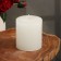 Candle-cylinder aromatic "jasmine", 7x7.5 cm