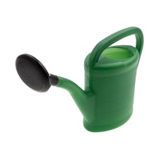 Watering can, 5 l, with a disper, green