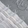 Hooks for curtains, 1.8 × 3 cm, 10 pcs, silver color