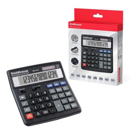 Calculator desktop 14-bit, Erichkrause DC-414