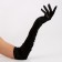 Carnival accessory - gloves with assembly, color black