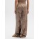 Homemade pants KAFTAN VELVET 48-50, coffee