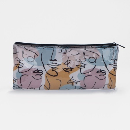 Cosmetic bag-penete on zipper, PVC, colorful color-1