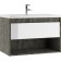 Domino IGAN Domino Domino under the Mario 80 sink, concrete, suspended, with 1 upper box