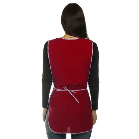 Apron Gabardin, p. 42-50, height 170-176, burgundy color-2