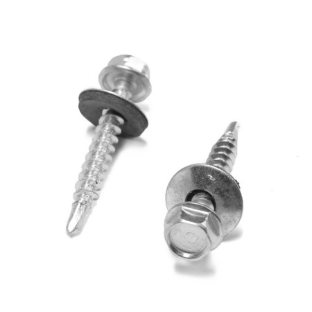 Roofing screws 4.8x35 mm, galvanized, 250 pcs.-2