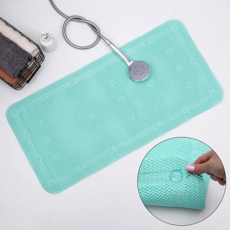 Bathroom mat with suction cups, 43 × 90 cm, color mix-4