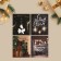 Set of postcards-Mini "Happy New Year", 20 pieces, 8.8 x 10.7 cm, New Year