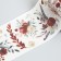 Adhesive tape paper "red flowers" width 5.4 cm winding 3 m 5.4x3.8x3.8 cm
