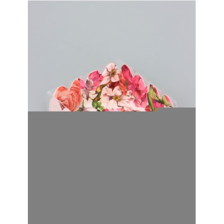 Cookie box, confectionery packaging, "compliment", 7 x 7 x 3 cm-1