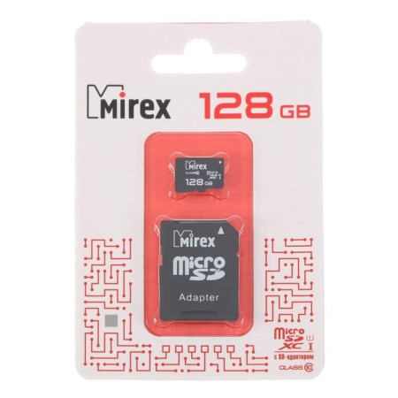 MIREX MICROSD memory map, 128 GB, SDXC, UHS-I, class 10, with SD adapter-4