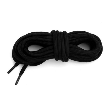 Berts for berets "Siberian trace" round, black, D - 4 mm., Dl. 220 cm